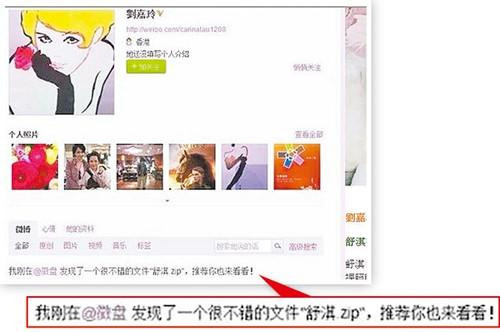刘嘉玲被指网盘下载舒淇不雅照 网友讽其&ldquo;二百五&rdquo;(图)