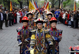 现场：女性祭典重现北京北海先蚕坛