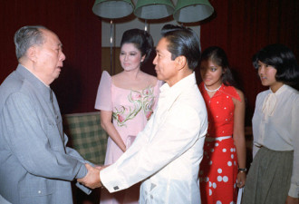 老照片：旧照中的中菲两国领导人