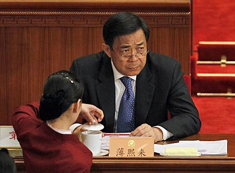 原中共重庆市委书记薄熙来