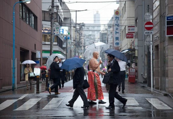 日本退休相扑的生活：各自经历巨大生活方式转变(高清组图)