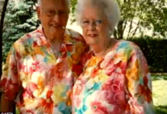 美夫妇相爱65年秘诀 外出必穿情侣装