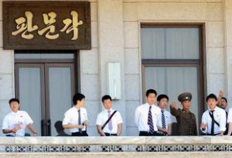 韩媒实拍：朝鲜高干子女团参观板门店