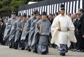 古典隆重 直击日本皇室“殓葬仪式”