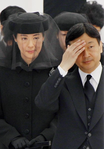 日本为天皇堂弟66岁宽仁亲王举行隆重皇室葬礼(高清组图)