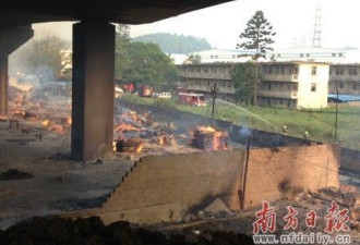 广州车祸：油罐车爆炸已致20死14伤