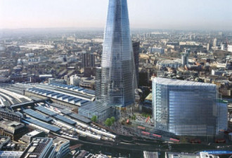 伦敦新地标碎片大厦成欧洲最高建筑