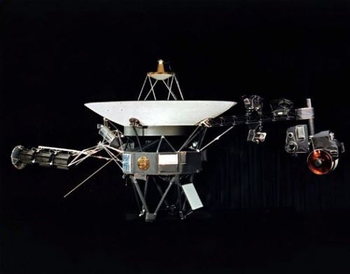 “旅行者1号”太空探测器（资料图）