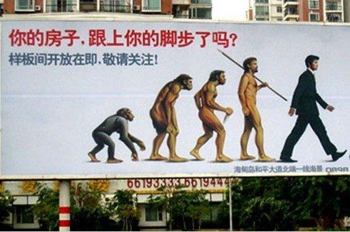 中国楼市的10大雷人创意广告:生态爱宅 享受高巢(组图)