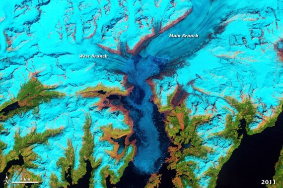 世界上历时最长地球资源卫星观测地球40年变迁(组图)