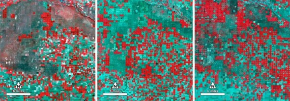 世界上历时最长地球资源卫星观测地球40年变迁(组图)