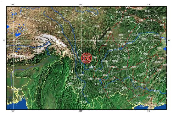 地震地图