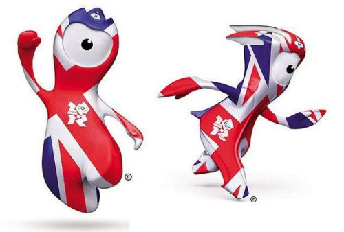 伦敦奥运吉祥物不受待见 被指“长得怪异”(图)