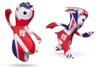 伦敦奥运吉祥物不受待见 长得太怪异