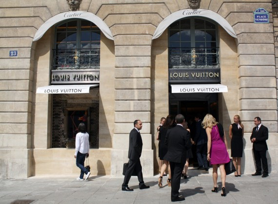 LV全球首家珠宝店在巴黎旺多姆广场开张(高清组图)