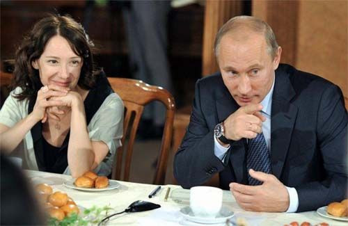 俄罗斯总统普京就餐（资料图）