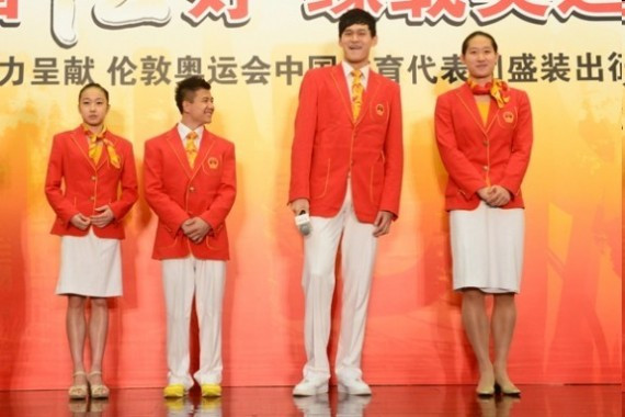 美刊评各国奥运服 中国队服被批像麦当劳“大叔”(组图)