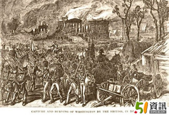 1812年战史：加拿大人一把火烧了白宫