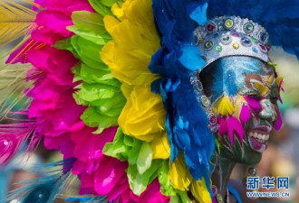 第45届多伦多“加勒比狂欢节”大游行