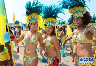 第45届多伦多“加勒比狂欢节”大游行