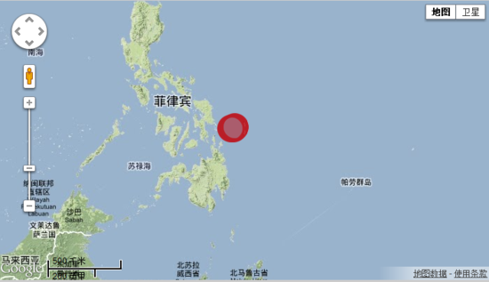 菲律宾东部海域发生7.9级地震 多国发海啸预警