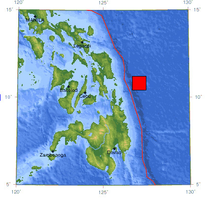 菲律宾东部海域发生7.9级地震 多国发海啸预警