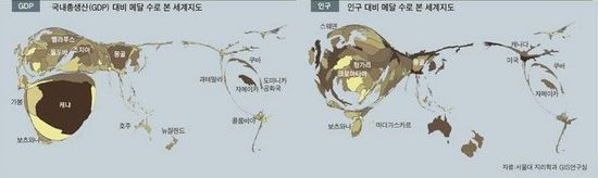 奥运金牌“壮阳” 韩国教授重绘地图 面积比印度还大(组图)