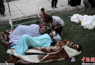 伊朗强震后发生20次余震 180人死千人伤