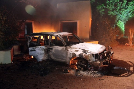 慎入：美国驻利比亚大使在班加西反美袭击中身亡(高清组图)