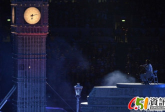 伦敦奥运梦幻歌舞中闭幕（高清组图）