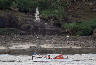 实拍东京都25人抵钓鱼岛开展购岛调查