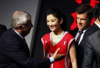 与来华NBA巨星搭档过的中国女星盘点