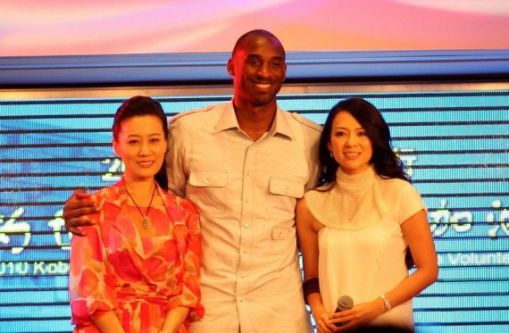与来华NBA巨星搭档过的中国女星大盘点(高清组图)