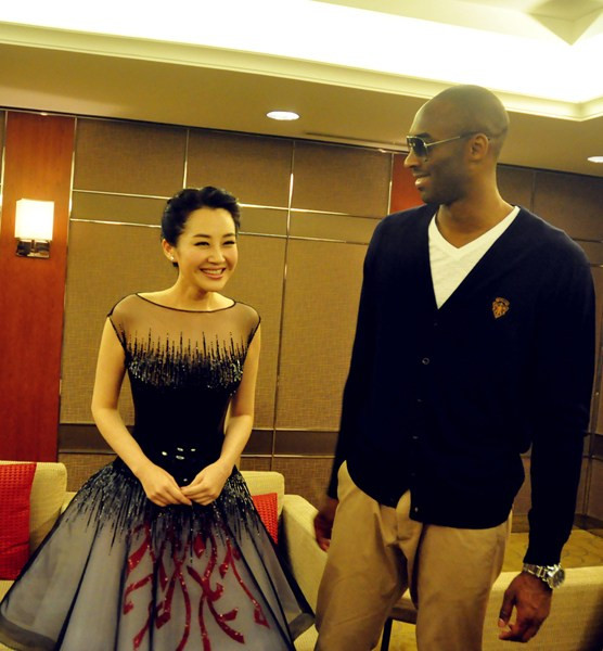 与来华NBA巨星搭档过的中国女星大盘点(高清组图)