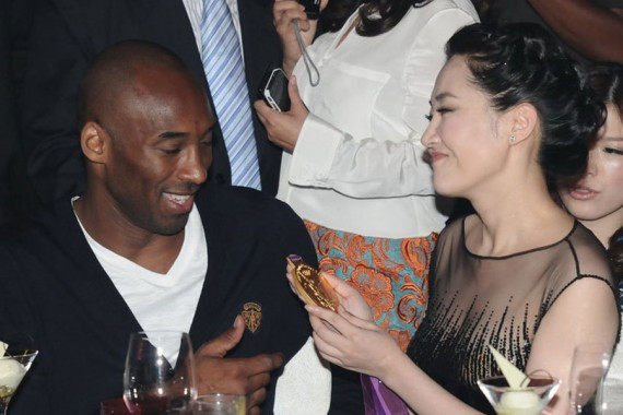 与来华NBA巨星搭档过的中国女星大盘点(高清组图)