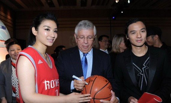 与来华NBA巨星搭档过的中国女星大盘点(高清组图)