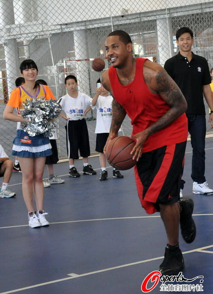 与来华NBA巨星搭档过的中国女星大盘点(高清组图)