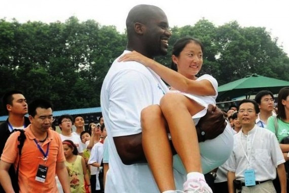 与来华NBA巨星搭档过的中国女星大盘点(高清组图)