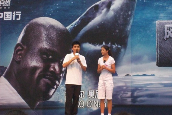 与来华NBA巨星搭档过的中国女星大盘点(高清组图)
