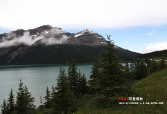 秋游加西落基山 山水画廊的自然之美