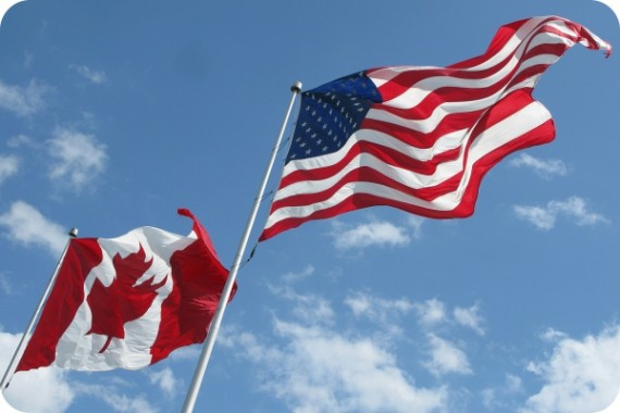 canada-usa-flags