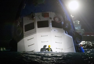 香港南丫岛重大撞船事故救援现场图集