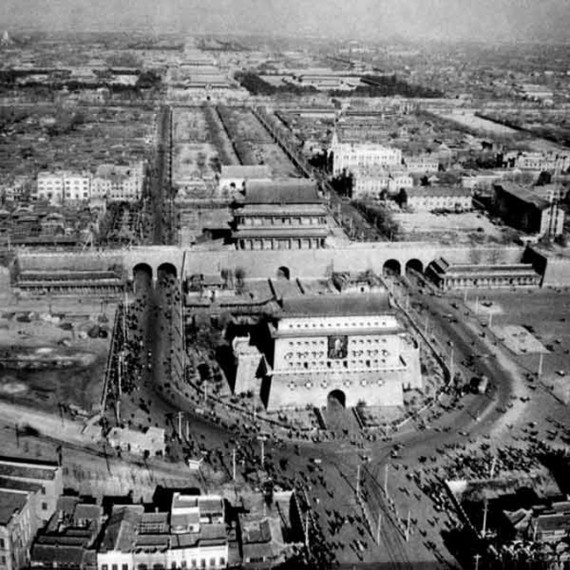 永定门重建 1954年拆除时林徽因断言重建也是赝品(组图)