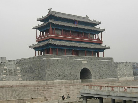 永定门重建 1954年拆除时林徽因断言重建也是赝品(组图)