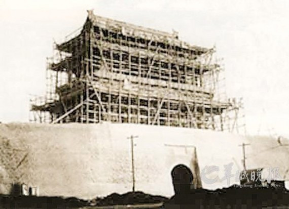 永定门重建 1954年拆除时林徽因断言重建也是赝品(组图)