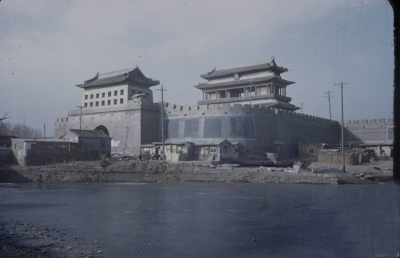 永定门重建 1954年拆除时林徽因断言重建也是赝品(组图)