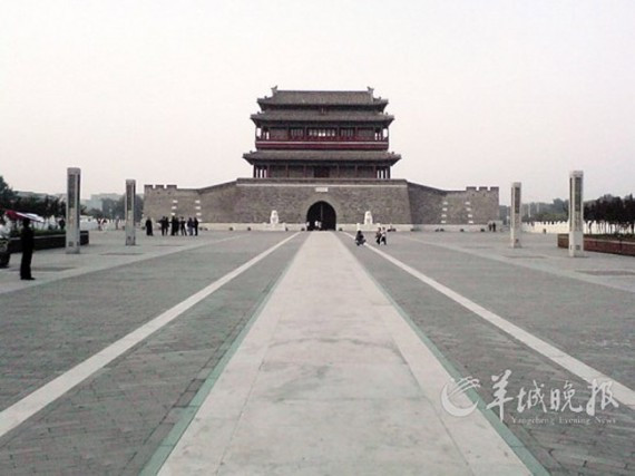 永定门重建 1954年拆除时林徽因断言重建也是赝品(组图)