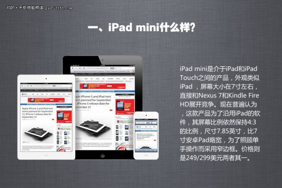 就长这个样 苹果iPad mini确定消息一览(高清组图)