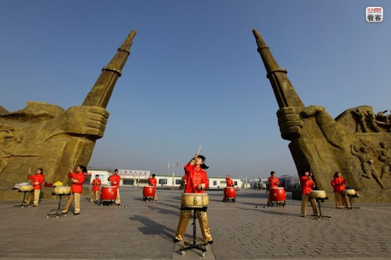 山西抗日旅游热:当一天八路军、打一场游击战(高清组图)