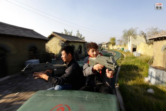 山西抗日旅游热:当一天八路军、打一场游击战(高清组图)